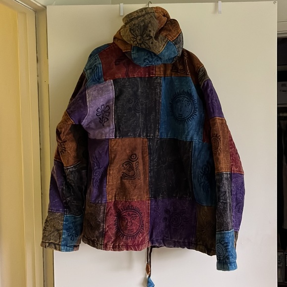 Nepalese patchwork jacket - Picture 4 of 5